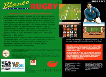 World Class Rugby (France) box cover back